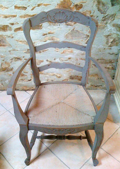 old french provencal style carver chiar